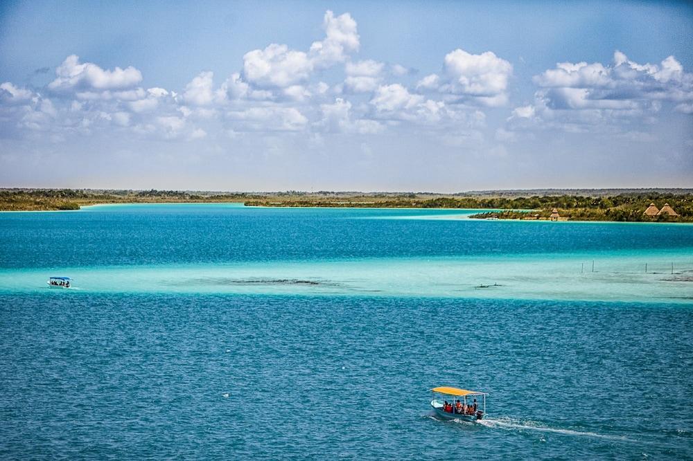 Hotel Laguna Bacalar Buitenkant foto