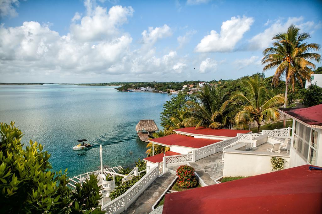 Hotel Laguna Bacalar Buitenkant foto